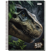 CAD.UNIV.C.D.10X1 160FLS DINOS ZOO 2467-2 C/4